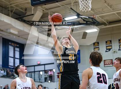 Thumbnail 2 in Wapahani vs Cowan (Delaware County Tournament)  photogallery.