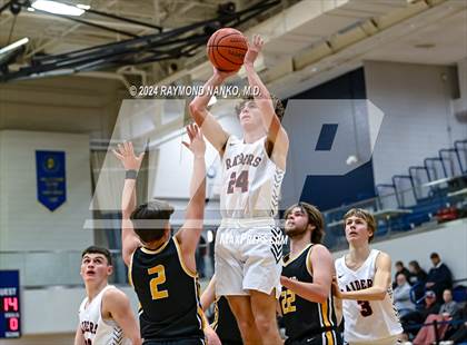 Thumbnail 2 in Wapahani vs Cowan (Delaware County Tournament)  photogallery.