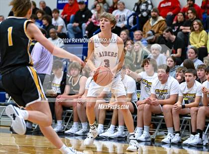 Thumbnail 2 in Wapahani vs Cowan (Delaware County Tournament)  photogallery.