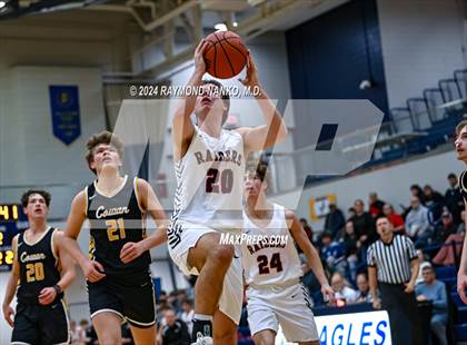 Thumbnail 3 in Wapahani vs Cowan (Delaware County Tournament)  photogallery.