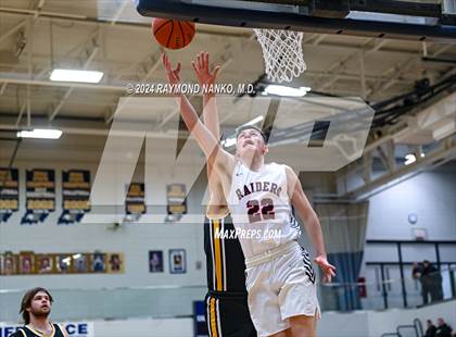 Thumbnail 2 in Wapahani vs Cowan (Delaware County Tournament)  photogallery.