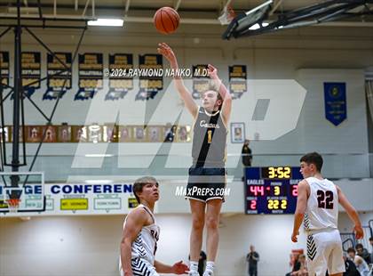 Thumbnail 3 in Wapahani vs Cowan (Delaware County Tournament)  photogallery.