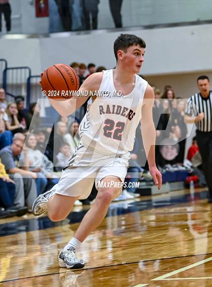 Thumbnail 3 in Wapahani vs Cowan (Delaware County Tournament)  photogallery.