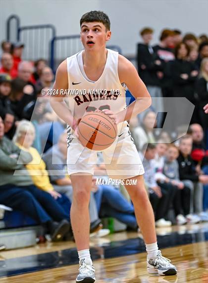Thumbnail 3 in Wapahani vs Cowan (Delaware County Tournament)  photogallery.