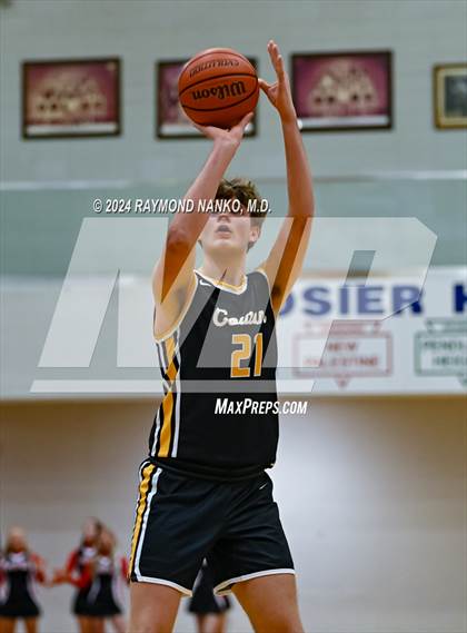 Thumbnail 2 in Wapahani vs Cowan (Delaware County Tournament)  photogallery.