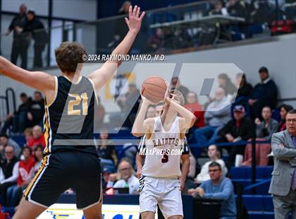 Thumbnail 1 in Wapahani vs Cowan (Delaware County Tournament)  photogallery.