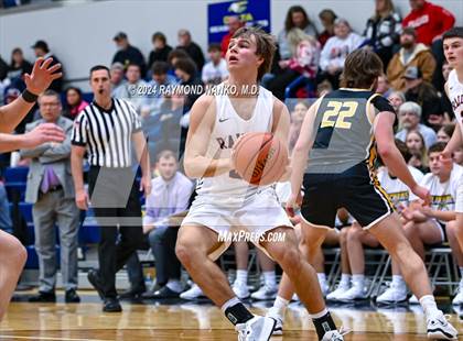 Thumbnail 3 in Wapahani vs Cowan (Delaware County Tournament)  photogallery.