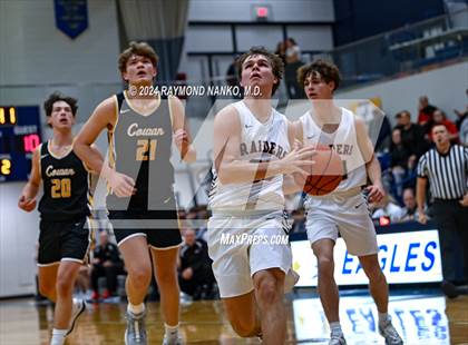 Thumbnail 1 in Wapahani vs Cowan (Delaware County Tournament)  photogallery.