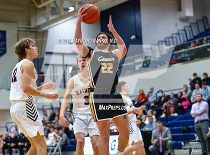 Thumbnail 2 in Wapahani vs Cowan (Delaware County Tournament)  photogallery.