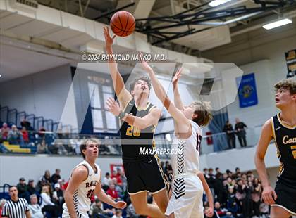 Thumbnail 2 in Wapahani vs Cowan (Delaware County Tournament)  photogallery.
