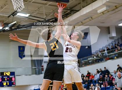 Thumbnail 1 in Wapahani vs Cowan (Delaware County Tournament)  photogallery.