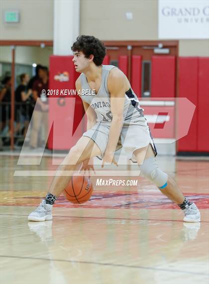 Thumbnail 3 in Gonzaga Prep vs Modesto Christian (Hoophall West) photogallery.