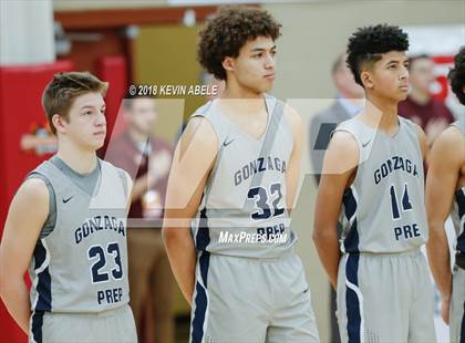 Thumbnail 1 in Gonzaga Prep vs Modesto Christian (Hoophall West) photogallery.