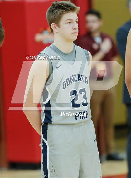 Thumbnail 1 in Gonzaga Prep vs Modesto Christian (Hoophall West) photogallery.