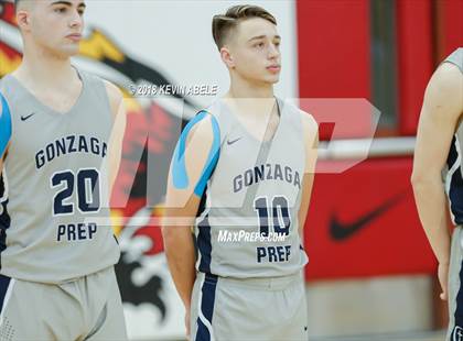 Thumbnail 2 in Gonzaga Prep vs Modesto Christian (Hoophall West) photogallery.