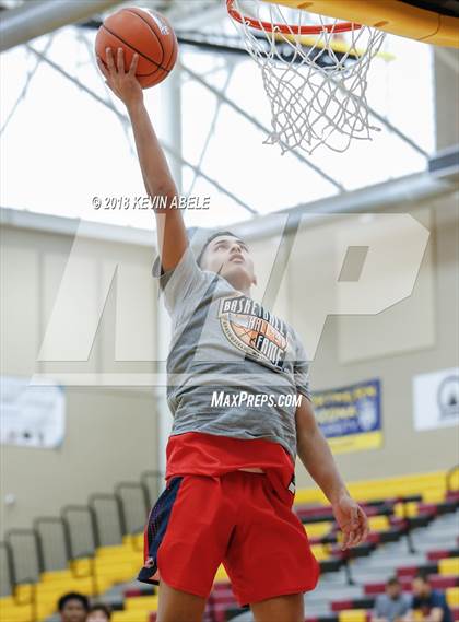 Thumbnail 1 in Gonzaga Prep vs Modesto Christian (Hoophall West) photogallery.