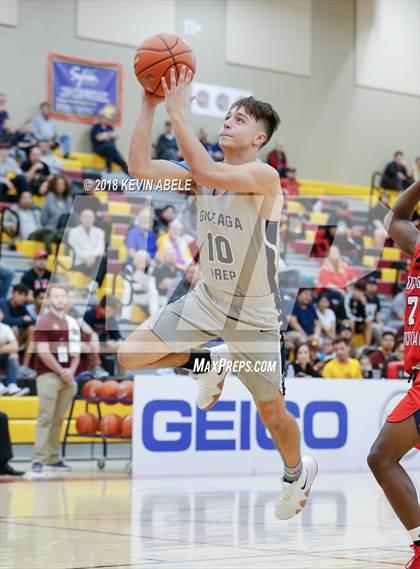 Thumbnail 1 in Gonzaga Prep vs Modesto Christian (Hoophall West) photogallery.