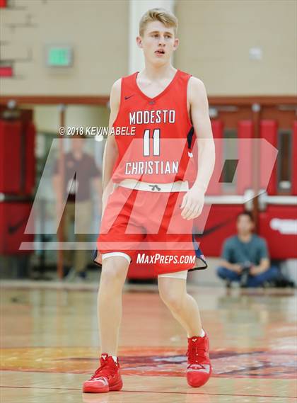 Thumbnail 2 in Gonzaga Prep vs Modesto Christian (Hoophall West) photogallery.