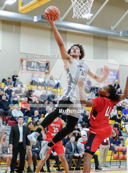 Thumbnail 1 in Gonzaga Prep vs Modesto Christian (Hoophall West) photogallery.