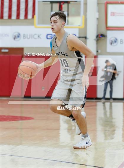 Thumbnail 1 in Gonzaga Prep vs Modesto Christian (Hoophall West) photogallery.
