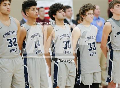 Thumbnail 3 in Gonzaga Prep vs Modesto Christian (Hoophall West) photogallery.