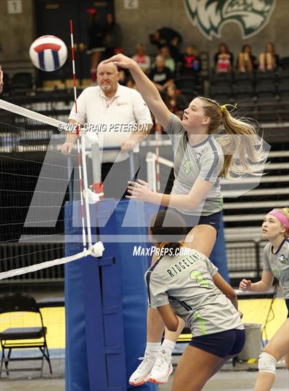 Thumbnail 2 in Ridgeline vs. Mountain Crest (UHSAA 4A Quarterfinal Playoff) photogallery.