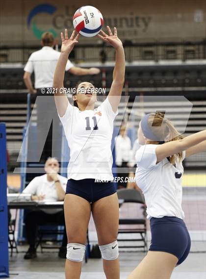 Thumbnail 3 in Ridgeline vs. Mountain Crest (UHSAA 4A Quarterfinal Playoff) photogallery.