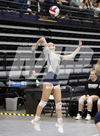 Thumbnail 2 in Ridgeline vs. Mountain Crest (UHSAA 4A Quarterfinal Playoff) photogallery.