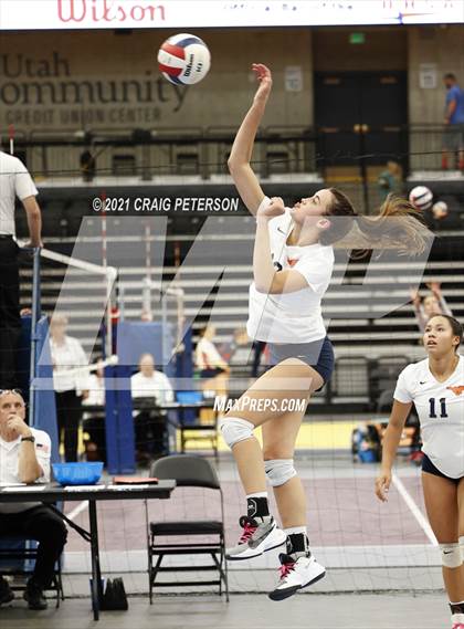 Thumbnail 2 in Ridgeline vs. Mountain Crest (UHSAA 4A Quarterfinal Playoff) photogallery.