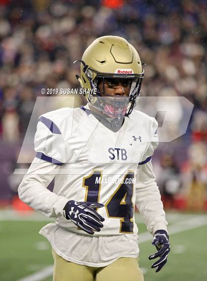 Thumbnail 2 in West Bridgewater vs. St. Bernard's Central Catholic (MIAA D8 Final) photogallery.