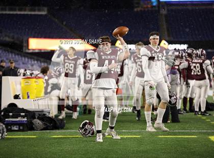 Thumbnail 2 in West Bridgewater vs. St. Bernard's Central Catholic (MIAA D8 Final) photogallery.