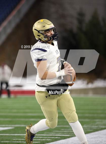 Thumbnail 1 in West Bridgewater vs. St. Bernard's Central Catholic (MIAA D8 Final) photogallery.