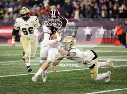 Thumbnail 1 in West Bridgewater vs. St. Bernard's Central Catholic (MIAA D8 Final) photogallery.