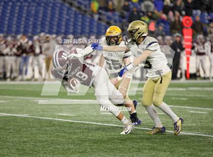 Thumbnail 2 in West Bridgewater vs. St. Bernard's Central Catholic (MIAA D8 Final) photogallery.