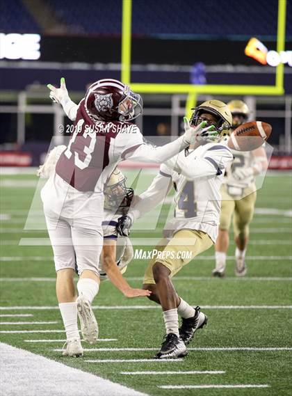 Thumbnail 2 in West Bridgewater vs. St. Bernard's Central Catholic (MIAA D8 Final) photogallery.