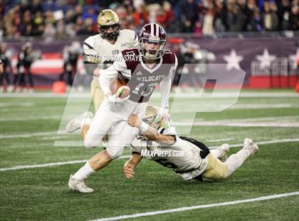 Thumbnail 2 in West Bridgewater vs. St. Bernard's Central Catholic (MIAA D8 Final) photogallery.