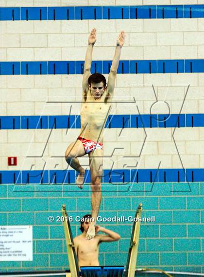 Thumbnail 1 in NCHSAA 4A State Diving Championships photogallery.