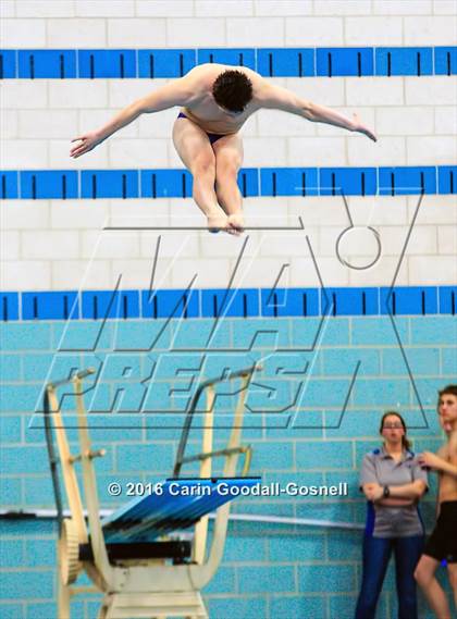 Thumbnail 3 in NCHSAA 4A State Diving Championships photogallery.