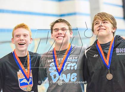 Thumbnail 3 in NCHSAA 4A State Diving Championships photogallery.