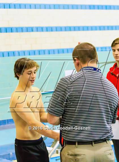 Thumbnail 2 in NCHSAA 4A State Diving Championships photogallery.