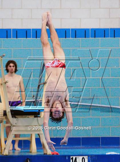 Thumbnail 2 in NCHSAA 4A State Diving Championships photogallery.