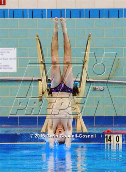 Thumbnail 3 in NCHSAA 4A State Diving Championships photogallery.