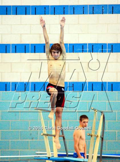 Thumbnail 3 in NCHSAA 4A State Diving Championships photogallery.