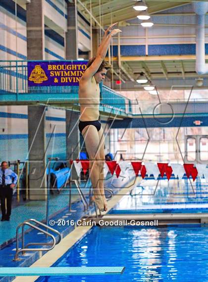 Thumbnail 1 in NCHSAA 4A State Diving Championships photogallery.