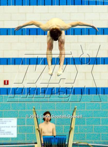Thumbnail 2 in NCHSAA 4A State Diving Championships photogallery.