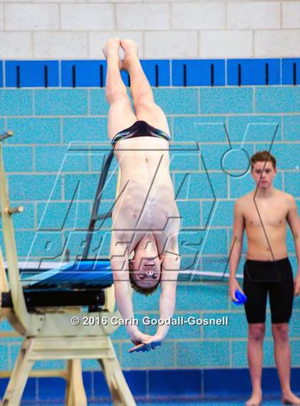Thumbnail 2 in NCHSAA 4A State Diving Championships photogallery.