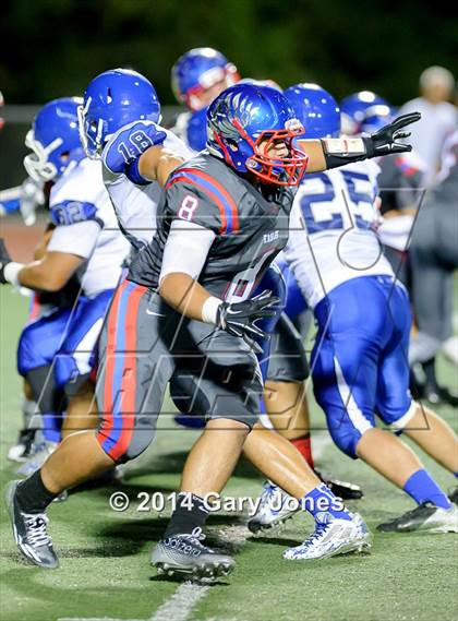 Thumbnail 1 in Carson vs. Clayton Valley Charter (2014 Honor Bowl - NorCal) photogallery.