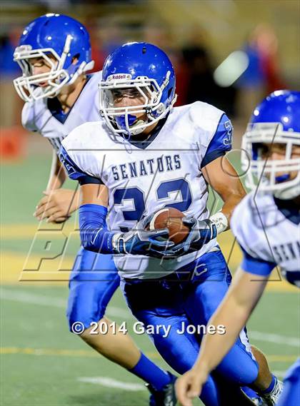 Thumbnail 3 in Carson vs. Clayton Valley Charter (2014 Honor Bowl - NorCal) photogallery.