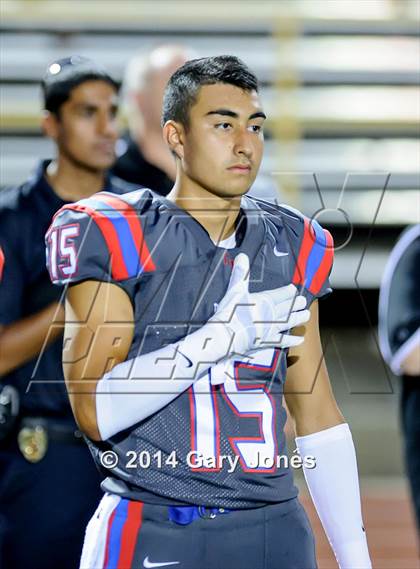Thumbnail 3 in Carson vs. Clayton Valley Charter (2014 Honor Bowl - NorCal) photogallery.