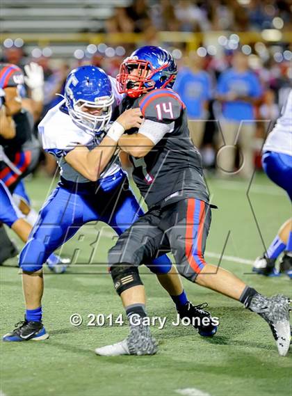 Thumbnail 3 in Carson vs. Clayton Valley Charter (2014 Honor Bowl - NorCal) photogallery.